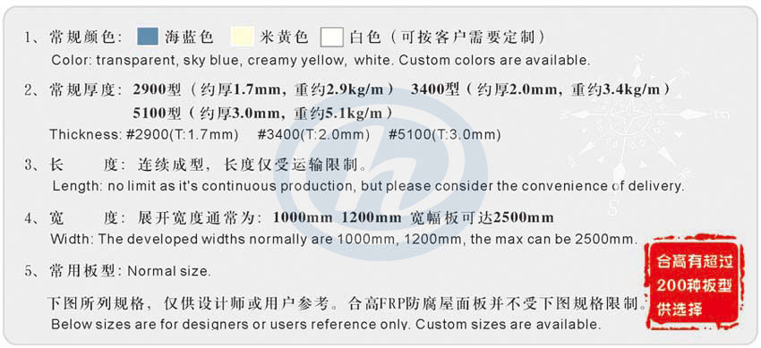 玻璃钢防腐瓦订购指南